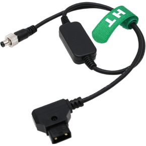 كابل طاقة HangTon 12V D-tap Lock DC Barrel Power لـ Blackmagic ATEM Mini، SmallHD، شاشة Atomos Ninja V، Zaxcom Lectrosonics Wireless، MixPre-10، Decimator