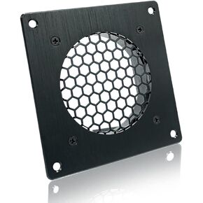 80MM ventilation mesh for cabinet AV electronic cabinet PC computers, also includes a kit to install an 80mm fan
