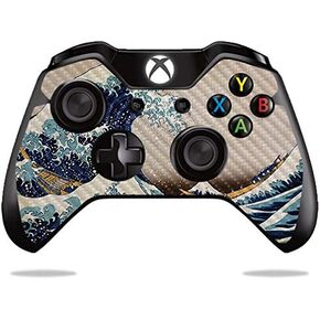 MightySkins Carbon Fiber Skin for Microsoft Xbox One or S Controller - Irises | Protective, Durable Textured Carbon Fiber Finish | Easy to Apply, Remove, and Change Styles | Made in The USA