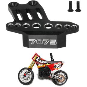Upgraded Parts Aluminum 7075 Chain Guard Protector for LOSI 1/4 Promoto-MX Motorcycle RTR LOS06000T1, LOS06000T2, LOS06002-Silver