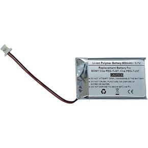 800mAh 3.7V Replacement Battery for Sony Clie PEG-TJ27, Clie PEG-TJ37, Sony Clie TJ25, TJ35, Clie PEG-T400, PEG-T410, PEG-T415, PEG-T425, PEG-T600, Sony UP553048-A6H