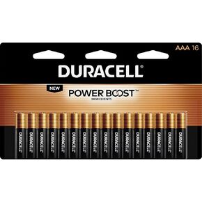 Duracell - CopperTop Alkaline Batteries with Duralock Power Preserve Technology, AAA, 16/Pk MN2400B16Z (DMi PK