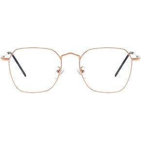 Oversized Metal Reading Glasses, Fashion Square Blue Light Blocking Computer Readers in Saudi Arabia