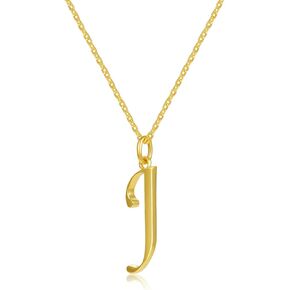 14k Solid Gold Diamond Personalized Alphabet A-Z Initial Letter Pendant Necklace Series,DEF VS~VVS,No fading, No allergies,Lab grown Diamond,Lobster buckle