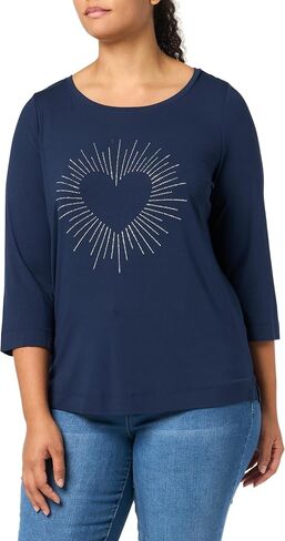 Avenue Women's Plus Size Top Love Heart in Saudi Arabia