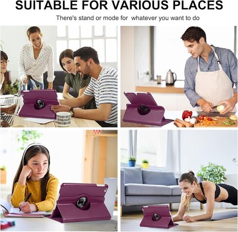 حافظة iPad Mini لجهاز iPad Mini 5 2019/Mini 4 2015 الجديد (الجيل الخامس/الرابع 7.9 بوصة) - حافظة حماية بحامل دوار 360 درجة مع تنبيه/غفو تلقائي (أخضر) in Kuwait