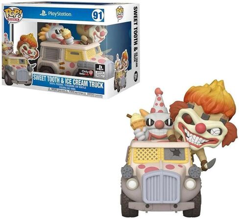 Funko Pop Rides 91 Playstation - Sweet Tooth & Ice Cream Truck - Gamestop Exclusive in Saudi Arabia