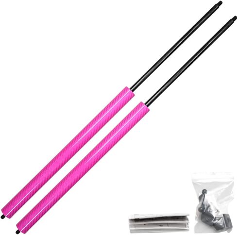 Hood Struts for Toyota Tacoma N220/N240/N250/N260/N270 2005-2015 No-Drill Bonnet Lift Supports Gas Dampers Springs Full Kit 2-Year , Black in Saudi Arabia