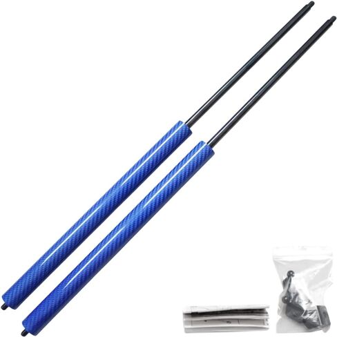 Hood Struts for Toyota Tacoma N220/N240/N250/N260/N270 2005-2015 No-Drill Bonnet Lift Supports Gas Dampers Springs Full Kit 2-Year , Black in Saudi Arabia