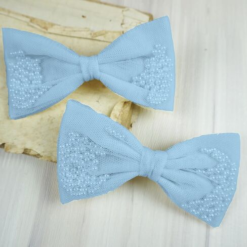 Singer Baby Blue Tulle Fabric Rolls 6 Inch by 100 Yards (300 ft) in Saudi Arabia