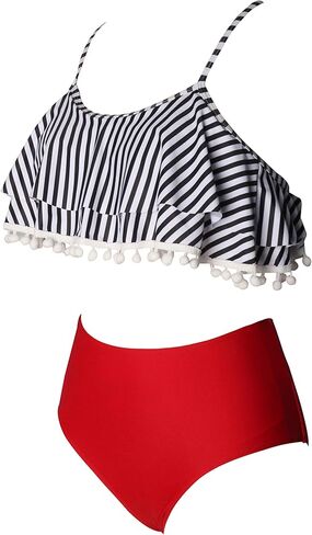 Uhnice Women’s Swimsuit Two Pieces Bathing Suits High Waisted Bikini Set in Saudi Arabia