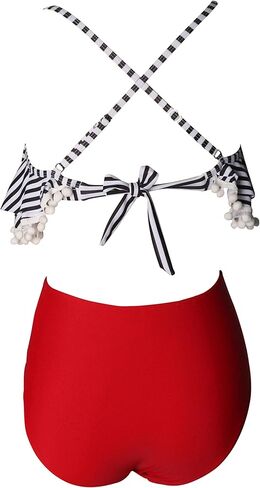 Uhnice Women’s Swimsuit Two Pieces Bathing Suits High Waisted Bikini Set in Saudi Arabia