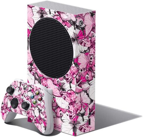 MightySkins Skin Compatible with Xbox Series S Bundle - 90s Fun | Protective, Durable, and Unique Vinyl Decal wrap Cover | Easy to Apply, Remove, and Change Styles | Made in The USA in Saudi Arabia