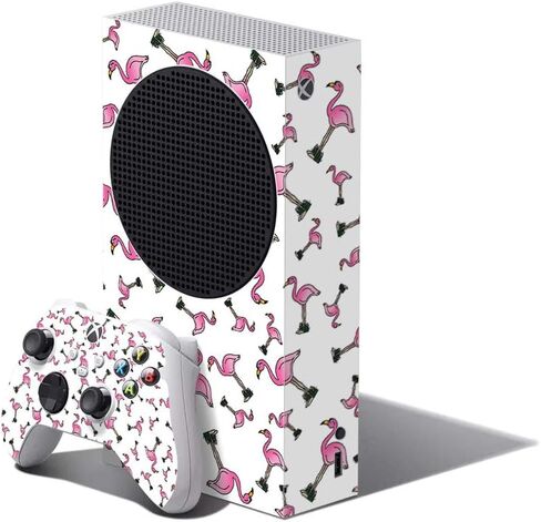 MightySkins Skin Compatible with Xbox Series S Bundle - 90s Fun | Protective, Durable, and Unique Vinyl Decal wrap Cover | Easy to Apply, Remove, and Change Styles | Made in The USA in Saudi Arabia
