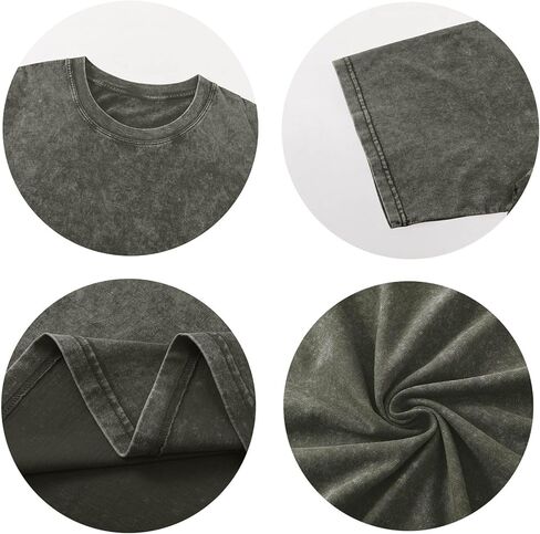 تي شيرت عتيق كبير الحجم للنساء قمصان على شكل جمجمة تيشيرتات ذات هيكل عظمي قوطي جرافيك حمضي تي شيرت فضفاض تي شيرت برقبة دائرية in Kuwait