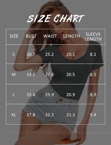 تي شيرت نسائي قصير الأكمام من Ivicoer برقبة على شكل حرف V عميق قصير للخروج ملابس علوية لطيفة للنساء أساسيات تي شيرت ملابس صيفية عصرية in Kuwait