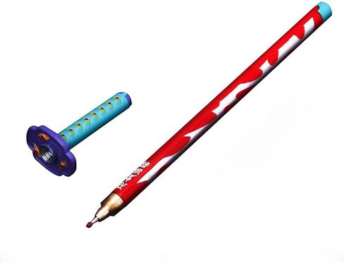 قلم توقيع مقاس 20 سم/ 8 بوصة مع عبوة قلم حبر جاف ورف هو أفضل هدية للحفلات، ورف الكتب القابل للتجميع (أسود) in Kuwait