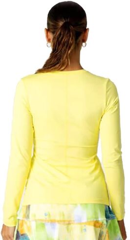 SOFIBELLA UV Colors Womens Long Sleeve Tennis Shirt in Saudi Arabia