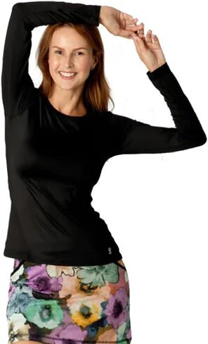 SOFIBELLA UV Colors Womens Long Sleeve Tennis Shirt in Saudi Arabia