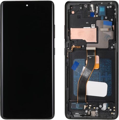 for Samsung Galaxy S21 Ultra 5G LCD Screen Replacement SM-G998B G998B/DS G998U G998U1 G998W G998N G9980 6.8'' Display Assembly LCD Touchscreen Digitizer with Frame Tool Kit in Kuwait