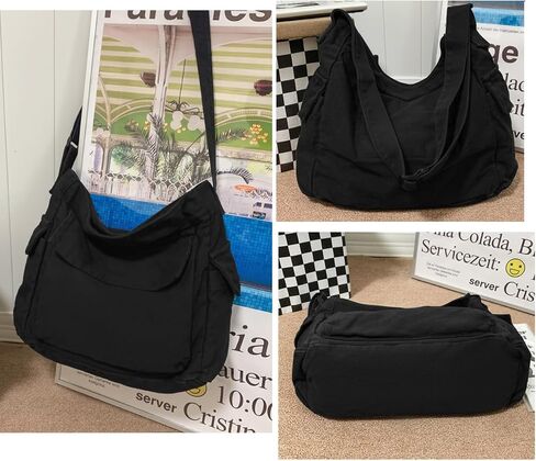 Collsants Messenger Bag Hobo Crossbody حقائب للنساء من القماش حقيبة كروسبودي حقيبة كتف in Kuwait