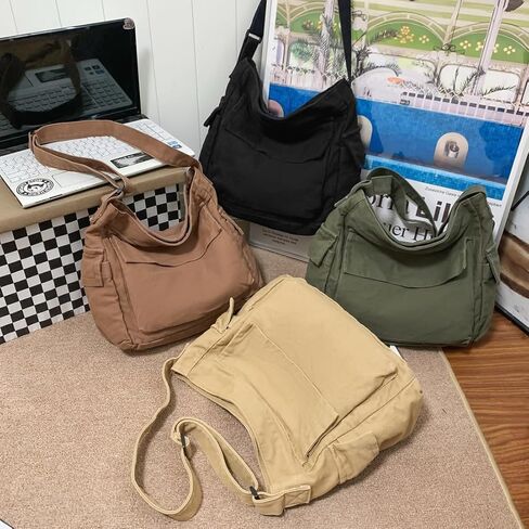 Collsants Messenger Bag Hobo Crossbody حقائب للنساء من القماش حقيبة كروسبودي حقيبة كتف in Kuwait
