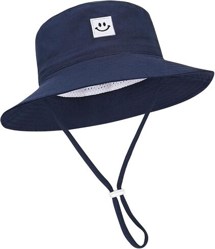 Baby Toddler Sun Hat,Kids Summer UPF 50+ Foldable Beach Bucket Hat for Boys Girls Children in Saudi Arabia