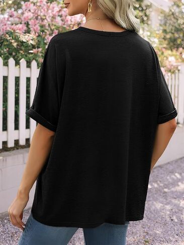 Womens Oversized Graphic Tee Shirt Raglan Sleeve Boho Wildflower Tshirt Summer Baggy Country Music Casual Blouses in Saudi Arabia