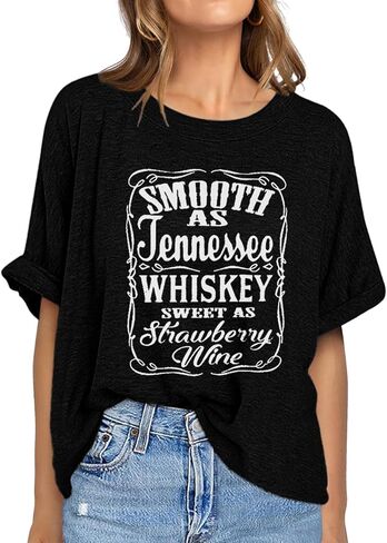 Womens Oversized Graphic Tee Shirt Raglan Sleeve Boho Wildflower Tshirt Summer Baggy Country Music Casual Blouses in Saudi Arabia