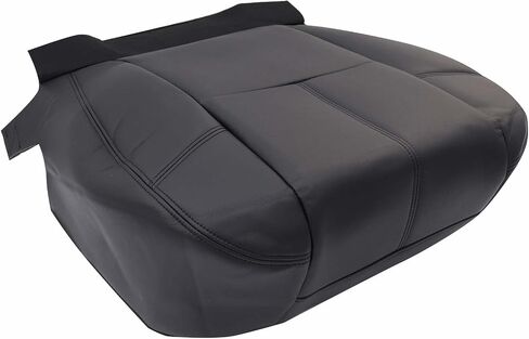 Bottom Leather Seat Cover Black Fit for Chevy Avalanche Tahoe Suburban Fit for GMC Sierra Yukon 2007-2014 (Driver or Passenger Side) in Saudi Arabia