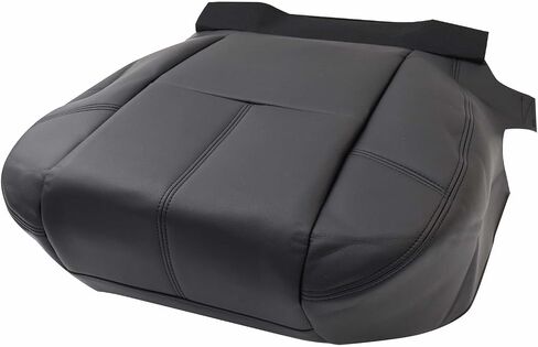 Bottom Leather Seat Cover Black Fit for Chevy Avalanche Tahoe Suburban Fit for GMC Sierra Yukon 2007-2014 (Driver or Passenger Side) in Saudi Arabia