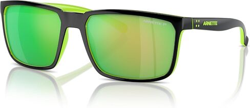 ARNETTE Men's An4251 Stripe Rectangular Sunglasses in Saudi Arabia