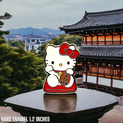 Lucky Cat Pins lucky cat enamel pin Good Luck Cat Pin Japanese Cat enamel Pins lucky cat decal lucky cat brooch lucky cat decor hard enamel in Saudi Arabia