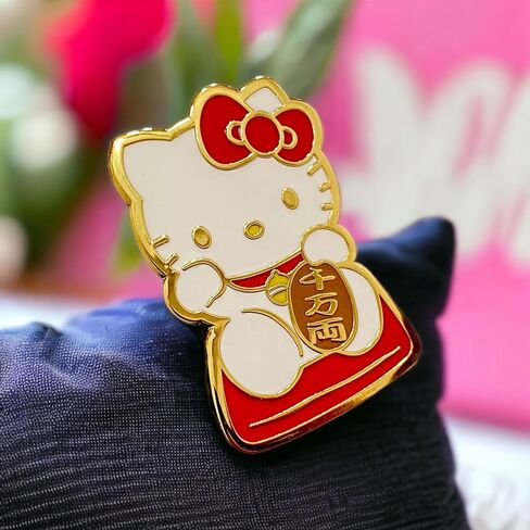 Lucky Cat Pins lucky cat enamel pin Good Luck Cat Pin Japanese Cat enamel Pins lucky cat decal lucky cat brooch lucky cat decor hard enamel in Saudi Arabia