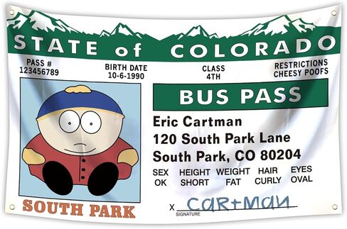 لافتة علم حافلة كارتمان مقاس 3 × 5 أقدام لديكور غرفة الكهف المنزلي in Kuwait