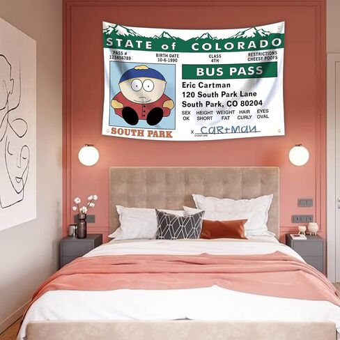 لافتة علم حافلة كارتمان مقاس 3 × 5 أقدام لديكور غرفة الكهف المنزلي in Kuwait