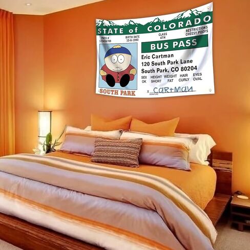 لافتة علم حافلة كارتمان مقاس 3 × 5 أقدام لديكور غرفة الكهف المنزلي in Kuwait