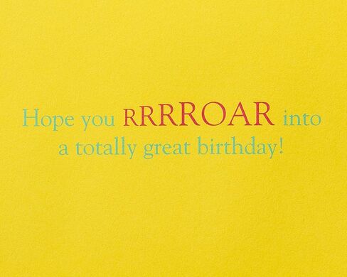 Papyrus Birthday Card for Kids (Totally Great Birthday) in Saudi Arabia