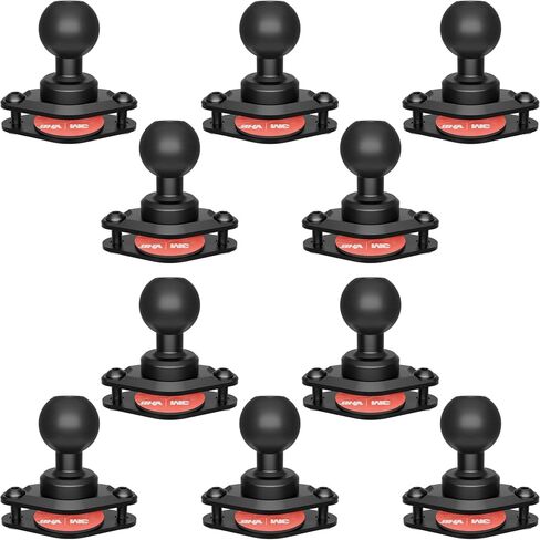 حامل Tackform Diamond AMPS - متوافق مع النظام مقاس 25.4 مم/1 بوصة/ب الحجم | كرة ألومنيوم 6061-T6 | قاعدة مثقاب بفتحتين | يتم تركيبه مباشرة على لوحة القيادة أو AMPS أو أقواس نمط الشبكة | يتضمن مجموعة أدوات | in Kuwait