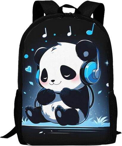 Cute Panda Kids Backpacks for Girls, Lightweight School Bag Multi-purpose Daypack for Boys Girls Men Women Travel Hiking School in Saudi Arabia