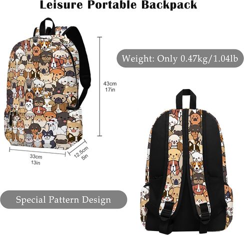 Cute Cat Backpack for Cat Lovers, 17 Inch Cat Laptop Backpack, Large Cat Bags for Travel Hiking Camping Day Pack in Saudi Arabia