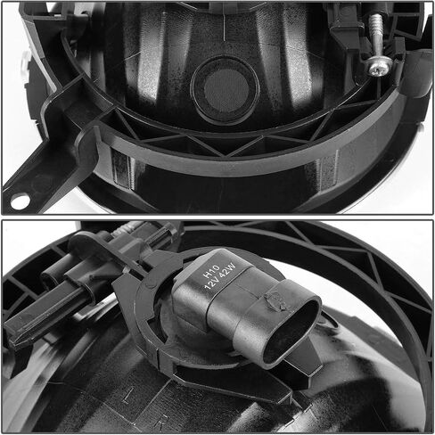 DNA MOTORING FL-NS026-CH Front Bumper Fog Light Driver & Passenger Side Enhance visibility [Compatible with 05-09 Ford Mustang] in Saudi Arabia