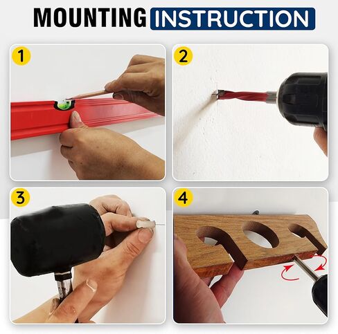 رف تخزين قضبان الصيد من Rush Creek Creations مزود بـ 8 قضبان للحائط أو السقف، حامل لقضبان الصيد عموديًا أو أفقيًا بسعة 8 قضبان، أسود in Kuwait