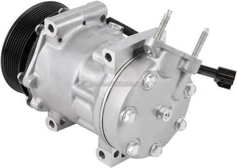 ضاغط التيار المتردد وقابض تكييف الهواء ذو ​​8 أخدود لـ Navistar الدولية يستبدل Sanden SD7H15 4720 12v 3808548C1 3808548-C1 - BuyAutoParts 60-04087NA جديد in Saudi Arabia