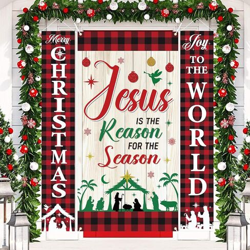 Christmas Snowman Door Cover Merry Christmas Background Banner Christmas Snowflake Background Cute Snowman Backdrop for Front Door Xmas Party Decor Supplies in Saudi Arabia