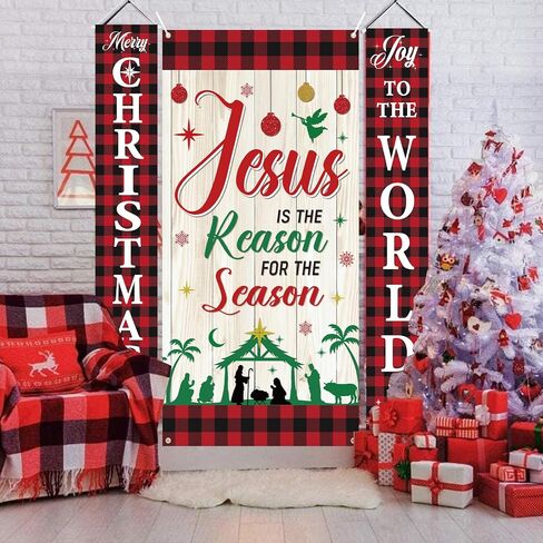 Christmas Snowman Door Cover Merry Christmas Background Banner Christmas Snowflake Background Cute Snowman Backdrop for Front Door Xmas Party Decor Supplies in Saudi Arabia