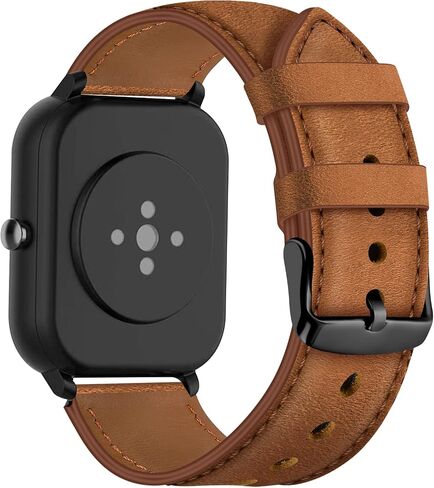 أساور Wanme لـ Amazfit GTS 4 / GTS 4 Mini / GTS 3 / GTS / GTS2 / GTS 2e / GTS 2 شريط صغير للنساء والرجال، حزام ساعة بديل جلدي سريع الإصدار 20 مم لـ Amazfit Bip 3 Pro / Bip 3 / Bip U Pro / Bip / بيب لايت / بيب إس / بيب إس لايت / بيب يو in Kuwait