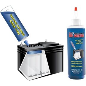 Thermoil® De-Mister Eliminates Golf Cart Battery Corrosion Greatly Extends Battery Life Greatly Reduces Water Consumption & Toxic Fumes Treats Five 6, 8, or 12 Volt Battery. Made in USA