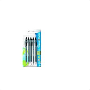 Paper Mate FlexGrip Ultra Retractable Ballpoint Pens | Medium Point (1.0mm) | Black | 2 Count