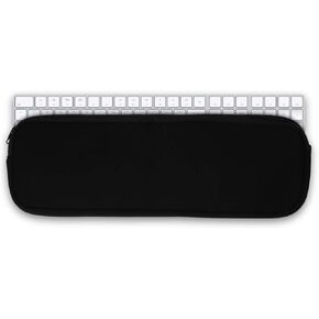 kwmobile Neoprene Case Compatible with Apple Magic Keyboard with Numeric Keypad - Case for Keyboard Soft Travel Sleeve - Berry